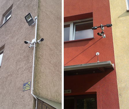 montaz telewizji przemyslowej